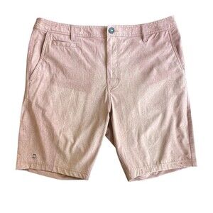 Linksoul‎ Golf Clay Red “Boardwalker” Golf Shorts Size 36 Flaw Read